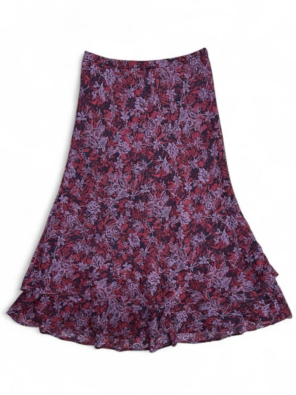 Vintage 90’s White Stag Floral Skirt Size Small